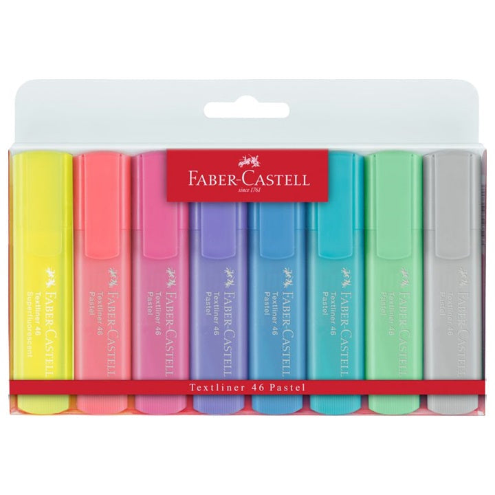 Σετ μαρκαδόρων Faber-Castell 1546, παστέλ απο��ρώσεις