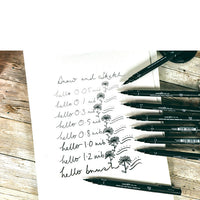 Σετ μαρκαδόρων UNI PIN fineliner Draw and Sketch 8 τεμ.