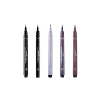 Σετ μαρκαδόρων UNI PIN fineliner Flow and Flourish 5 τεμ.