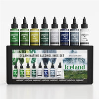 Σετ μελανιών αποκόλλησης KAMENSKAYA 'Iceland' 8x30 ml