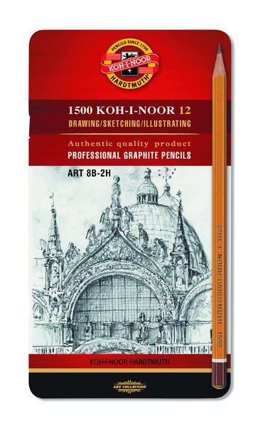 Σετ μολυβια ART Koh-I-Noor - 12 τεμαχια