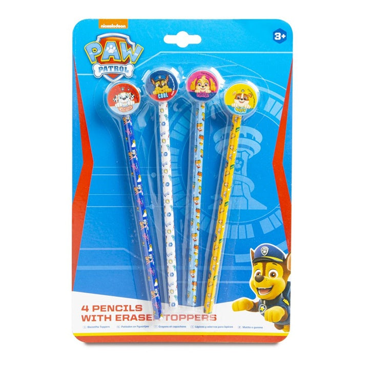 Σετ μολύβια Paw Patrol 4 τεμ.