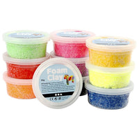 Σετ μοντελοποιήσης Foam Clay 10 x 35g