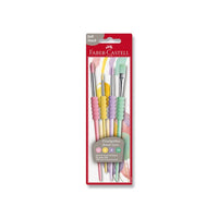 Σετ πινέλων Faber-Castell Soft - 4 τεμ