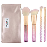 Σετ Πινέλων Μακιγιάζ Complete Kit Rose 5 τεμαχίων