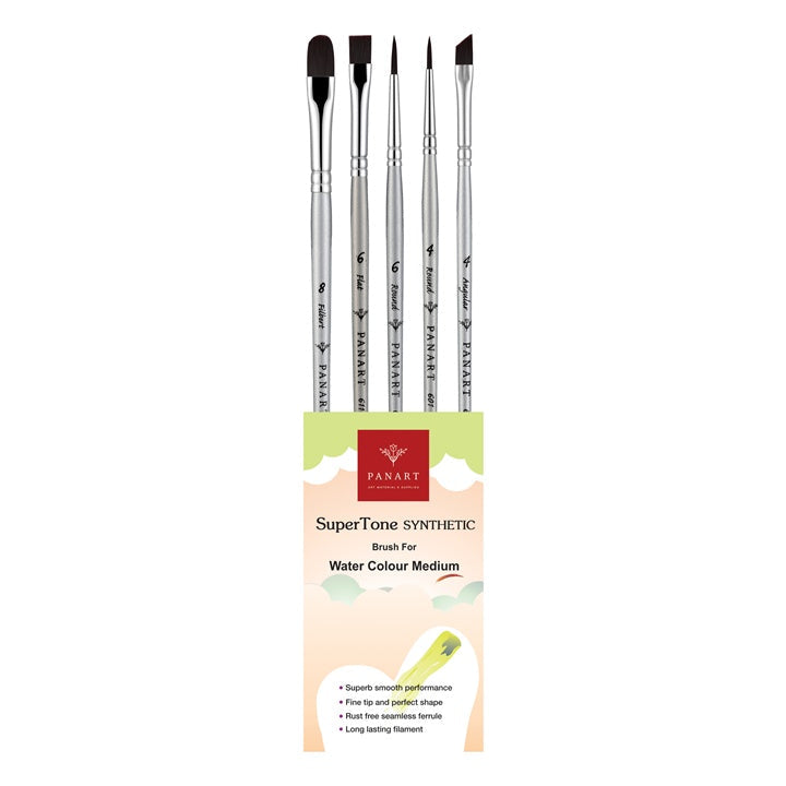 Σετ πινέλων PanArt SuperTone ATL-04, 5 τεμάχια
