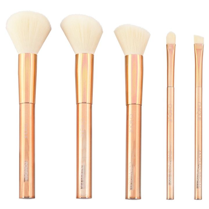 Σετ πινέλων Rose Gold σε διάφορες συνθέσεις