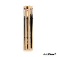 Σετ πινέλων ζωγραφικής Top Acryl 5004 - da Vinci - 4 τεμάχια