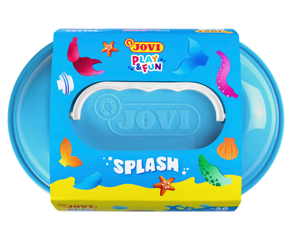 Σετ πλαστελίνης JOVI Play&Fun Splash 360 g σε βαλιτσάκι