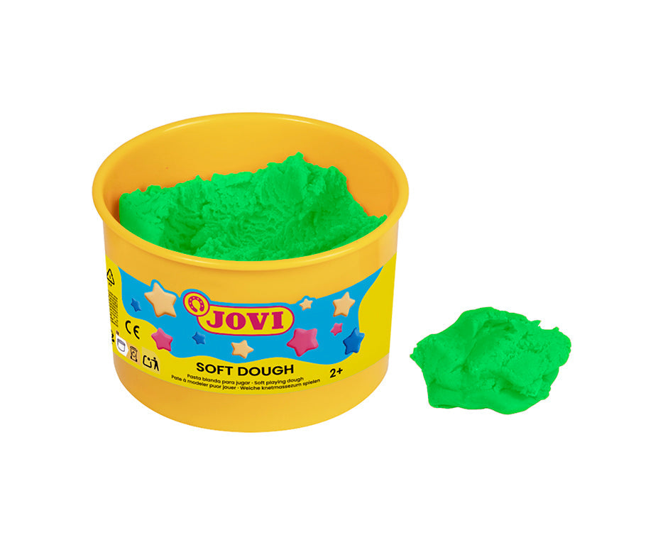 Σετ πλαστελίνης JOVI Soft Dough νέον χρώματα 6 x 460 g