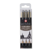 Σετ τεχνικών στυλό SAKURA PIGMA MICRON σετ BROAD 3 τεμ.