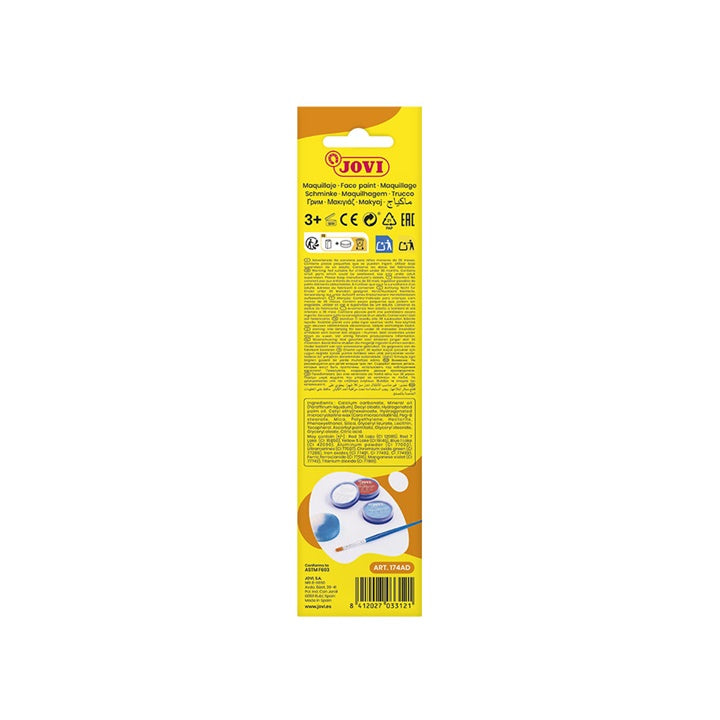 Σετ βαφής προσώπου Adventure με αξεσουάρ 3 x 8 ml