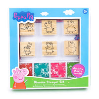 Σετ ξύλινων σφραγίδων PEPPA PIG