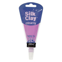 Silk Clay 3D αυτο σκληρυντική κρέμα | διάφορες αποχρώσεις - νεόν λιλά