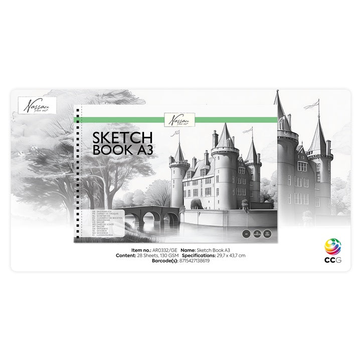 Sketch Pad Nassau A3