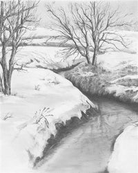 sketching set creativ winter stream ro rlgskbn 7