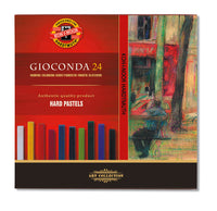 Σκληρα λαδοπαστελ GIOCONDA - 24 τεμαχια σετ