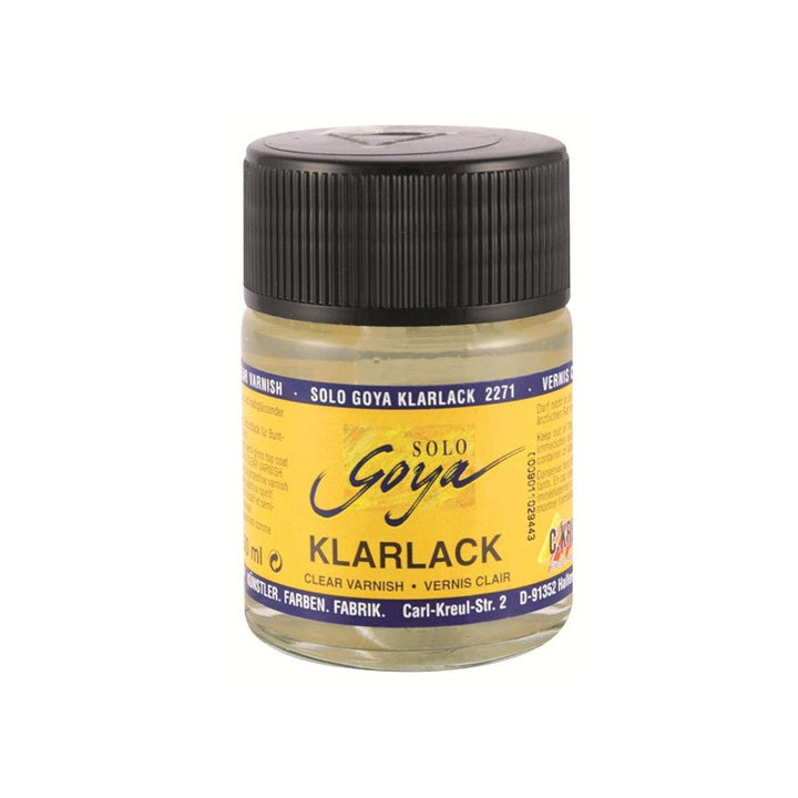 SOLO GOYA Άχρωμο βερνίκι 50 ml