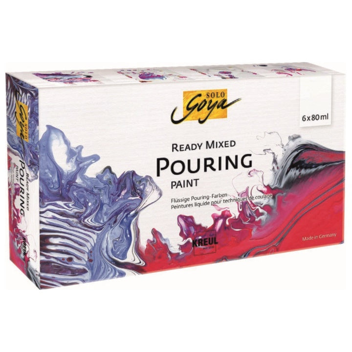 SOLO GOYA Ready Mixed pouring σετ 6 τεμάχια