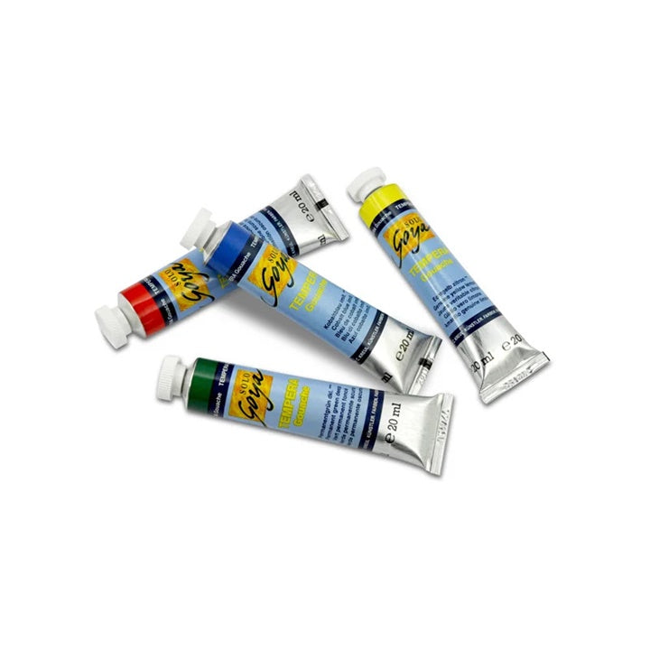 Solo Goya Tempera χρώματα γκουάς 20ml – γνήσιο κίτρινο λεμόνι