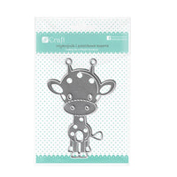 Στένσιλ κοπής (μήτρα) Giraffe 5.6x8 εκ