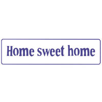 Στένσιλ PENTART Text - Home sweet home
