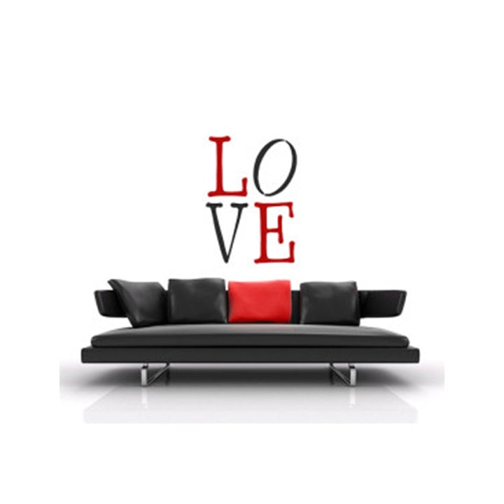 Στενσιλ XXL LOVE 4-μέρος 70x100 cm