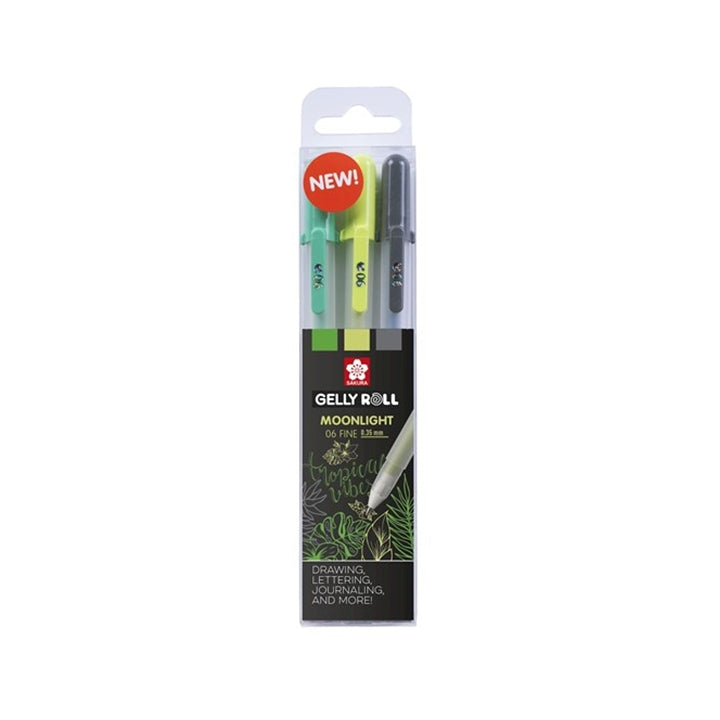 Στυλά gel Sakura Gelly Roll MOONLIGHT - 3 τεμάχεια