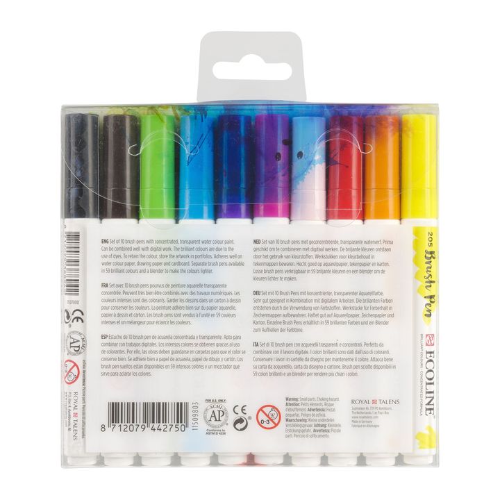 Στυλό ακουαρέλας Ecoline Brush Pen Bright
