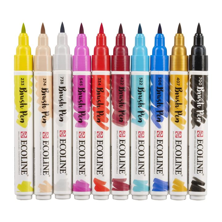 Στυλό ακουαρέλας Ecoline Brush Pen Fashion