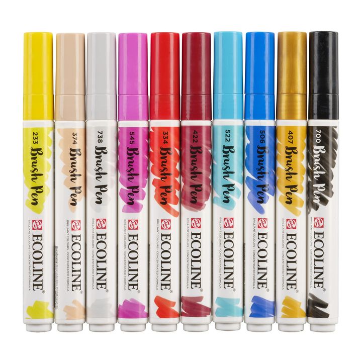 Στυλό ακουαρέλας Ecoline Brush Pen Fashion