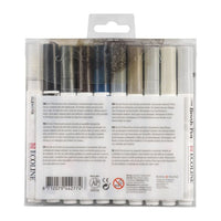 Στυλό ακουαρέλας Ecoline Brush Pen Greys