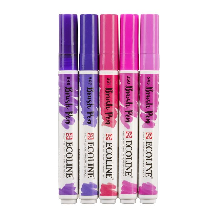 Στυλό ακουαρέλας Ecoline Brush Pen Violet