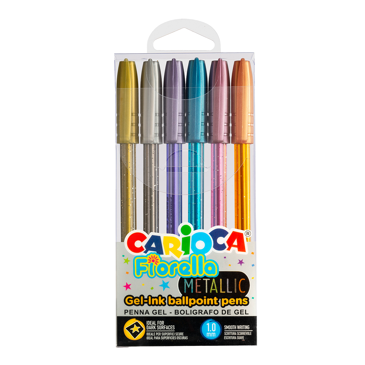 Στυλό gel Carioca Fiorella διάφορα χρώματα