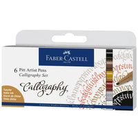 Στυλό καλλιγραφίας Faber-Castell Pitt - Σετ 4 τεμαχίων