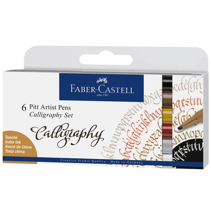 Στυλό καλλιγραφίας Faber-Castell Pitt - Σετ 4 τεμαχίων
