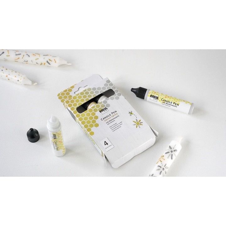 Στυλό κεριών KREUL - σετ glamour 4 x 29 ml