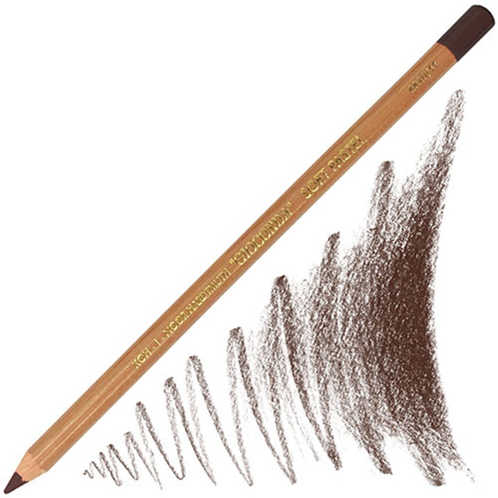 Ξηρά παστέλ μολύβια KOH-I-NOOR – Caput Mortuum