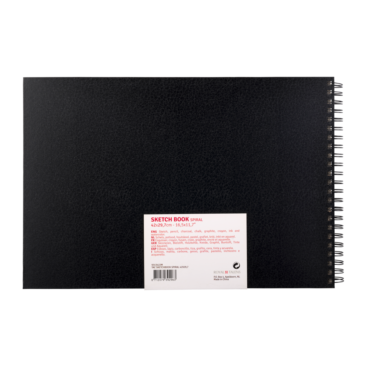 Μπλοκ σχεδίου Talens 30 x 42 cm, 110 g/m2, 30 φύλλα