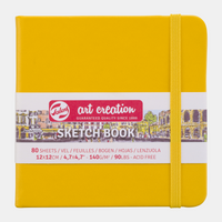 Μπλοκ σχεδίου Talens Art Creation Golden Yellow 12 x 12 cm, 140 g/m², 80 φύλλα