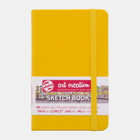 Μπλοκ σχεδίου Talens Art Creation Golden Yellow 9 x 14 cm, 140 g, 80 φύλλα - σκληρό εξώφυλλο