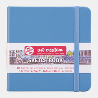 Μπλοκ σχεδίου Talens Art Creation Light Blue 12 x 12 cm, 140 g, 80 φύλλα