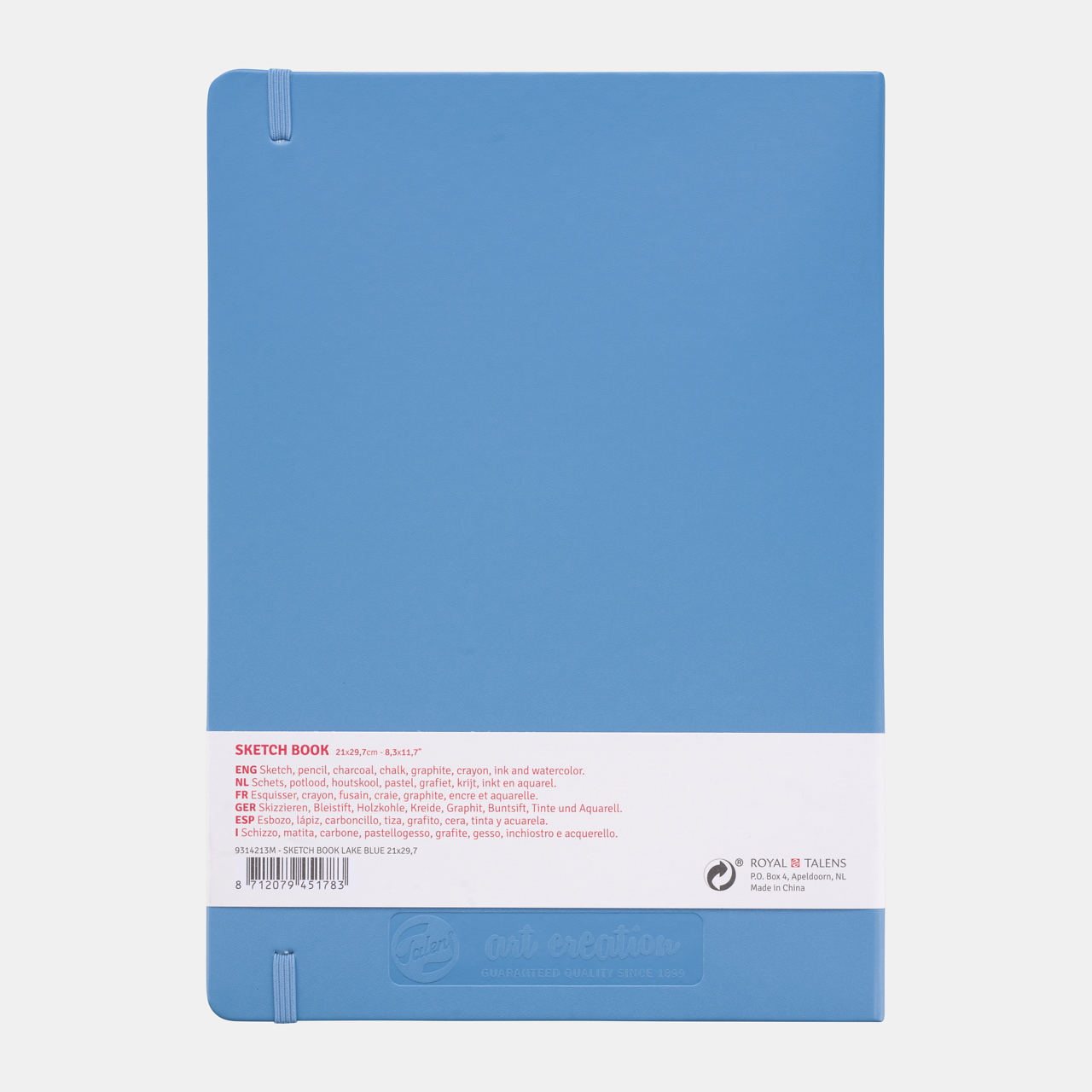 Μπλοκ σχεδίου Talens Art Creation Light Blue 21 x 30 cm, 140 g, 80 φύλλα