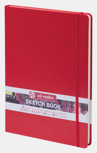 Μπλοκ σχεδίου ROYAL TALENS Art Creation Red 21 x 29,7 cm 140 g 80 φύλλα σκληρό εξώφυλλο