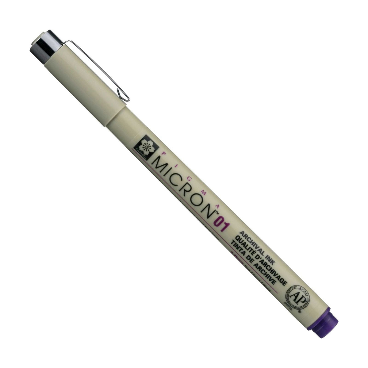 Τεχνικό πένα SAKURA Pigma Micron μωβ 0,20 – 0,50 mm