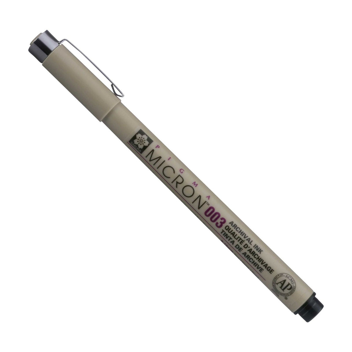 Τεχνικό πενάκι SAKURA Pigma Micron 003 0,15 mm – Μαύρο