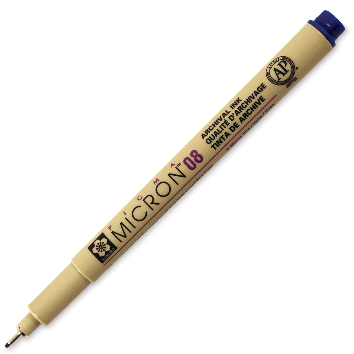 Τεχνικό στυλό SAKURA Pigma Micron βασιλικό μπλε – 0,45 – 0,50 mm