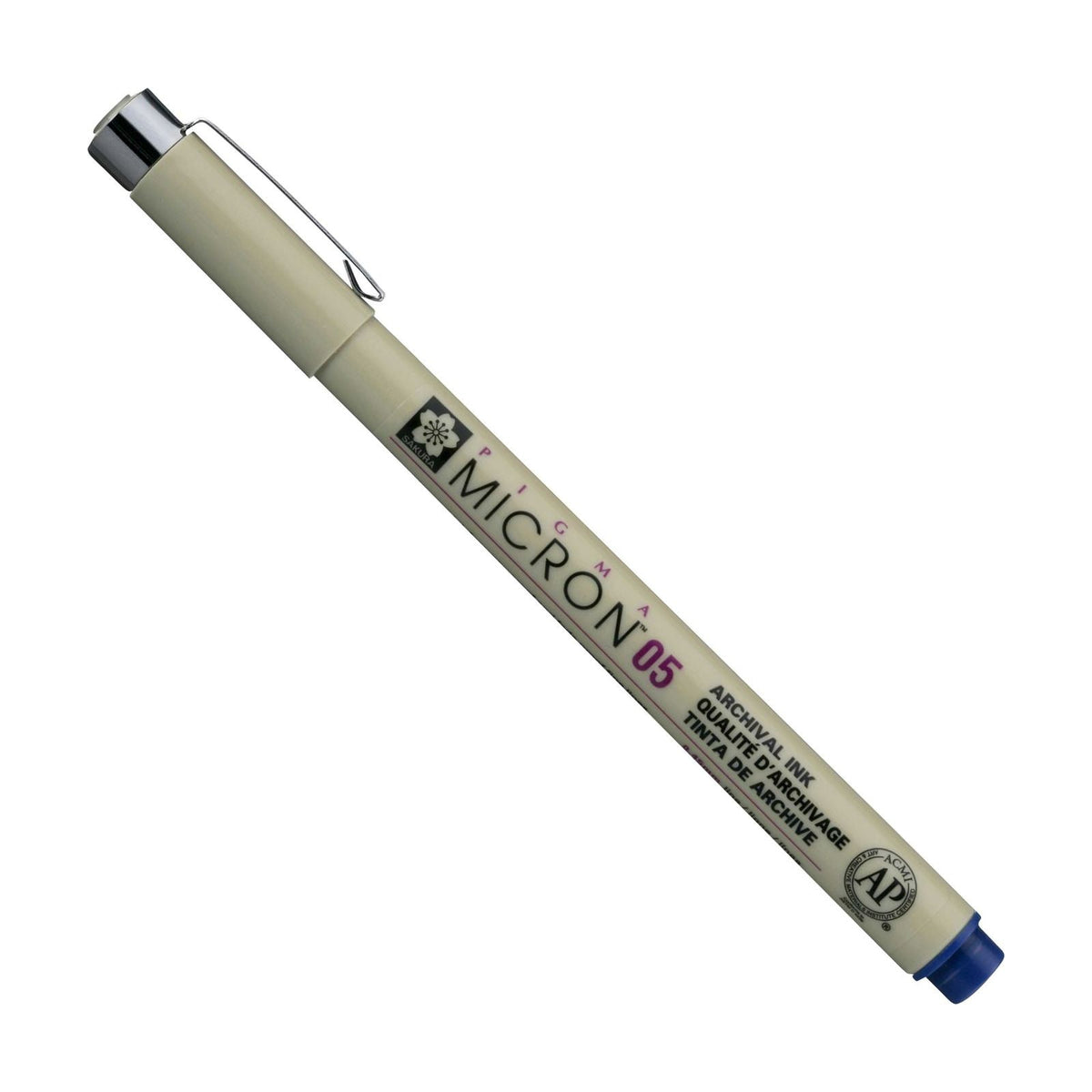 Τεχνικό στυλό SAKURA Pigma Micron βασιλικό μπλε – 0,45 – 0,50 mm