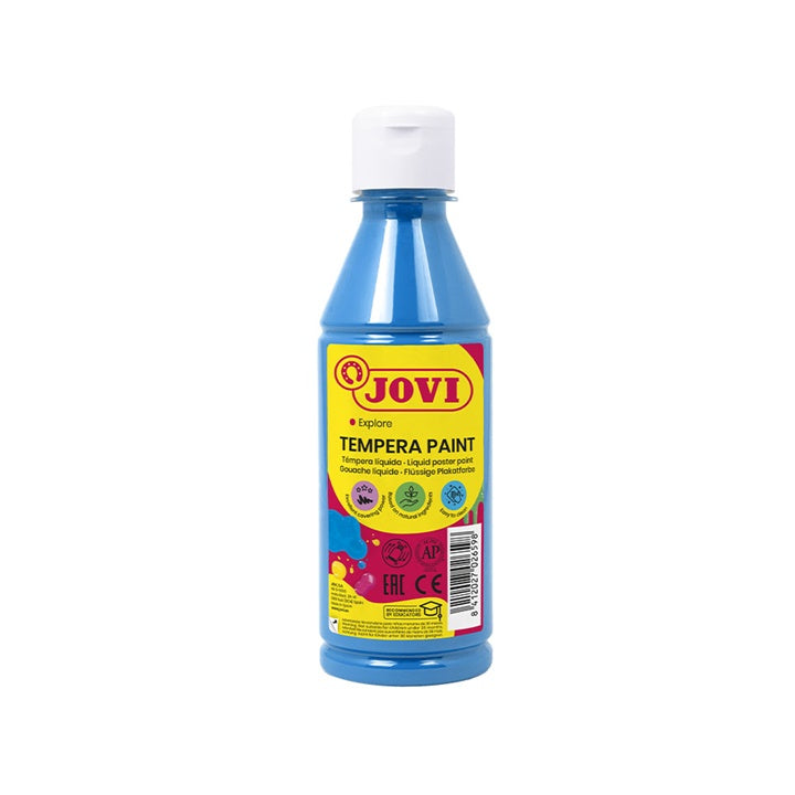 Υγρη τεμπερα JOVI 500 ml – γαλαζιο