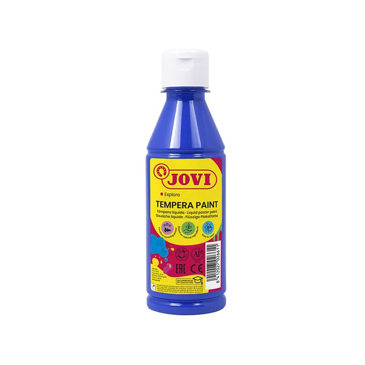 Υγρη τεμπερα JOVI 500 ml – Σκούρο Μπλε